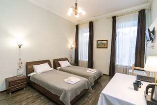 Гостевой дом Inn 6 line Санкт-Петербург Номер комфорт с 2 односпальными кроватями-5